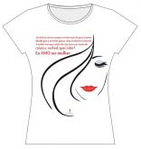 T-Shirts Rosto Mulher